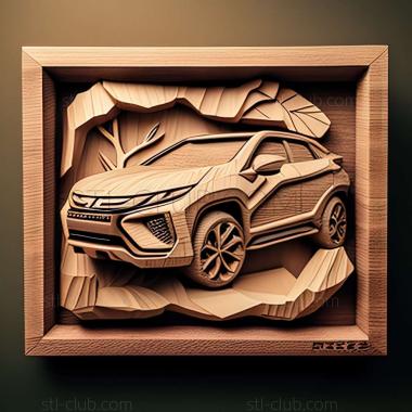 3D model Mitsubishi Eclipse Cross (STL)